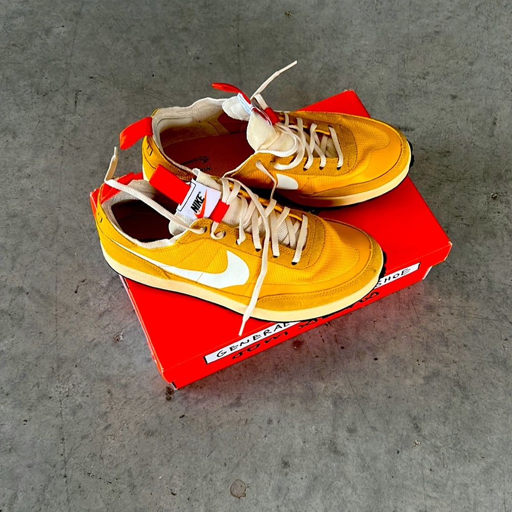 Tom Sachs x Nike General Purpose Shoe in Dark Sulfur - US 11.5 M
